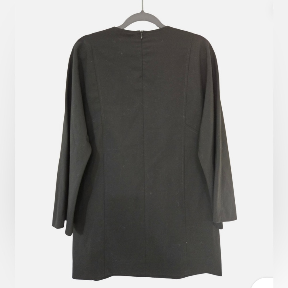 NWOT Zara Long Sleeve Mini Dress Black - Picture 12 of 12